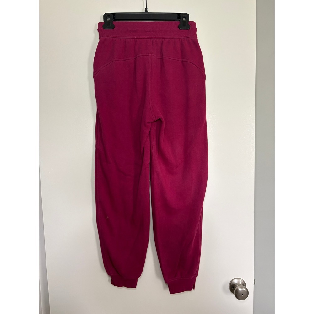 Lululemon Scuba Relaxed-Fit High-Rise Jogger 2 Pomegranate Pink W5CV9S - Picture 5 of 11